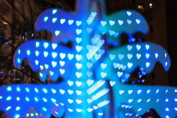 the Abstract back ground, lights, at Christmas 2010