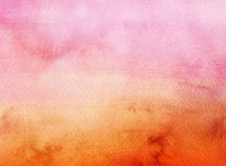 Sky watercolor concept for artistic background or texture