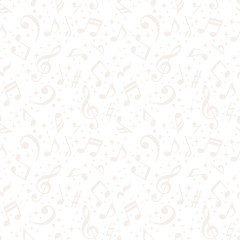 音楽　広告　白背景