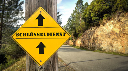 Schild 349 - Schlüsseldienst