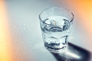 Glass of water