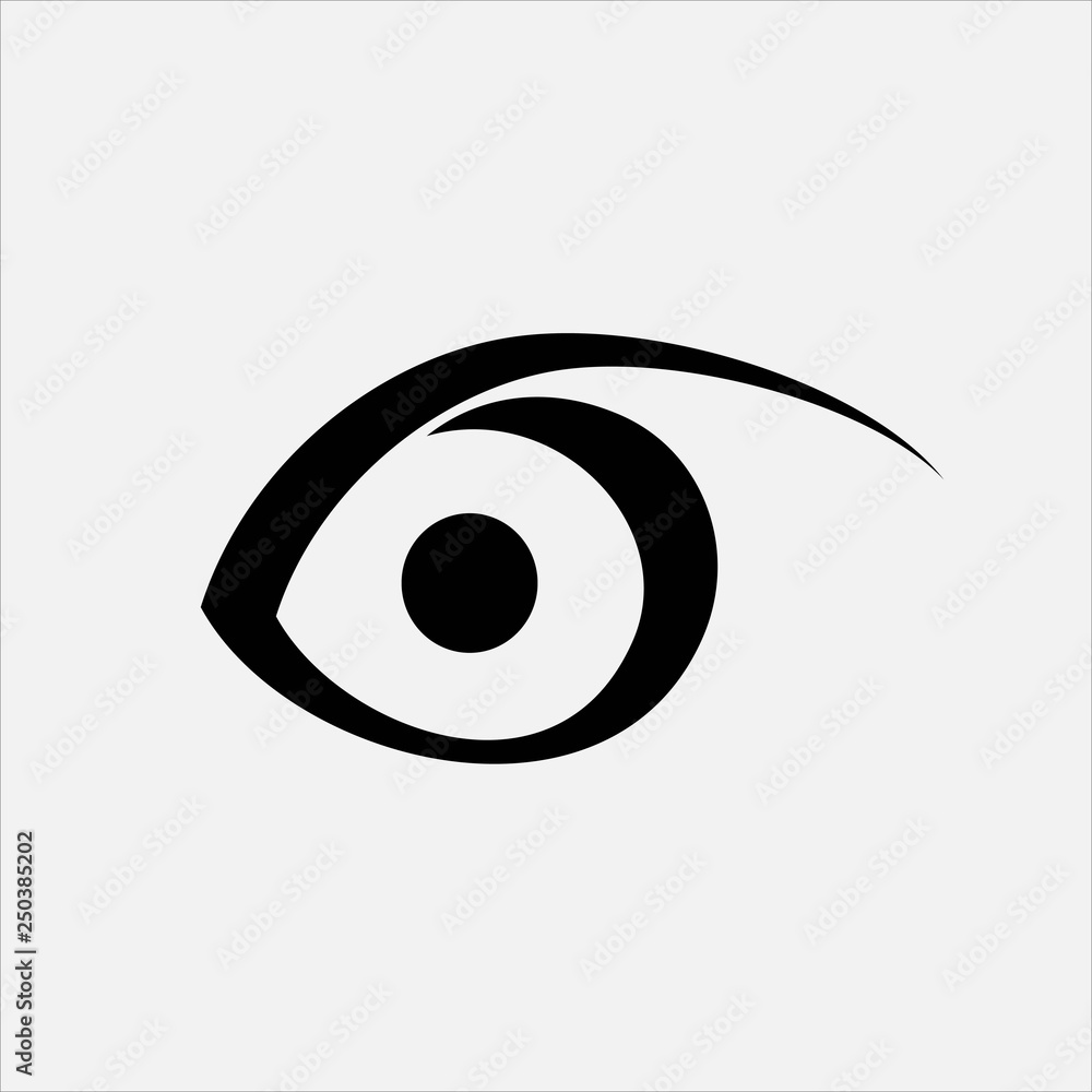 Canvas Prints Eyes Abstract Logo, eye vector logo