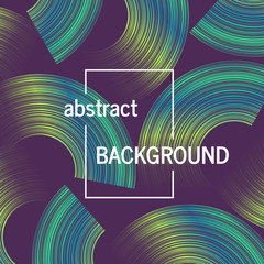Geometric background with abstract circles shapes