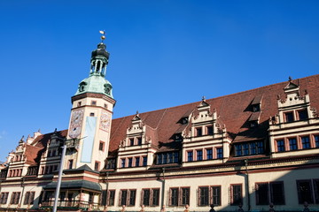 Fototapeta na wymiar Leipzig, Altes Rathaus