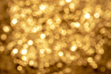 Obraz premium Gold bokeh light texture background