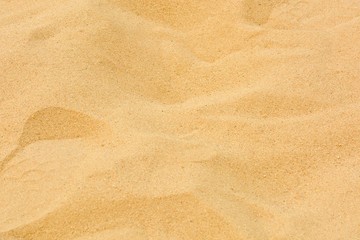 closeup of sand pattern of a beach in the summer