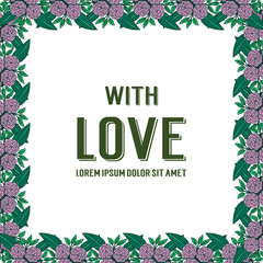 Vector illustration backdrop wreath for greeting card hand draw