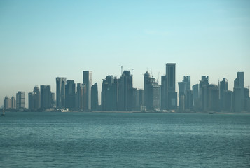 Fototapeta na wymiar Doha city, Qatar