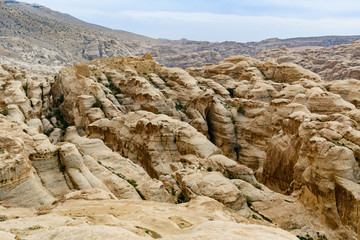 skały w okolicy Petra, Jordania