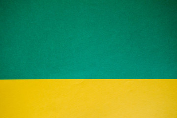 Fototapeta premium Textured green and yellow design paper.