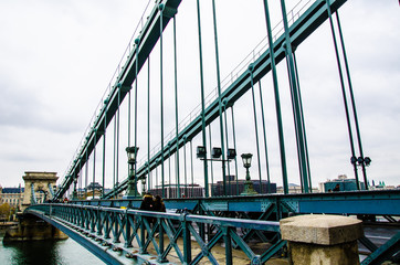 Obraz premium Ponte delle Catene - Budapest
