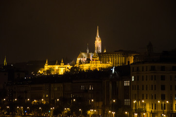 Fototapeta na wymiar Bastione dei Pescatori - Budapest