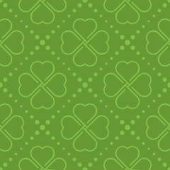 Patrick day seamless pattern