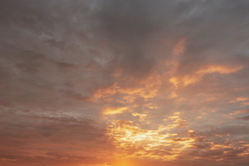 Sky sunset or sunrise background