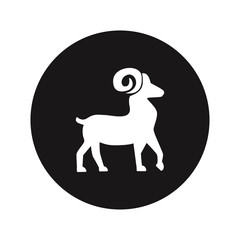 Goat vector icon