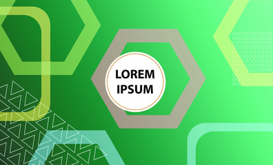 Colorful geometric background. Vector EPS10 gradient. Simple shapes, minimal style