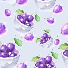 Seamless watercolor pattern
