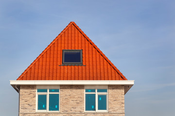 New built house in the Netherlands