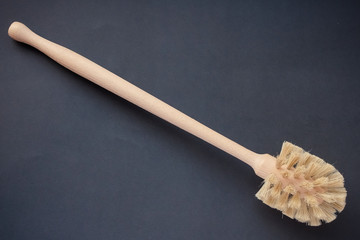 WC toilet wooden cleaning brush 