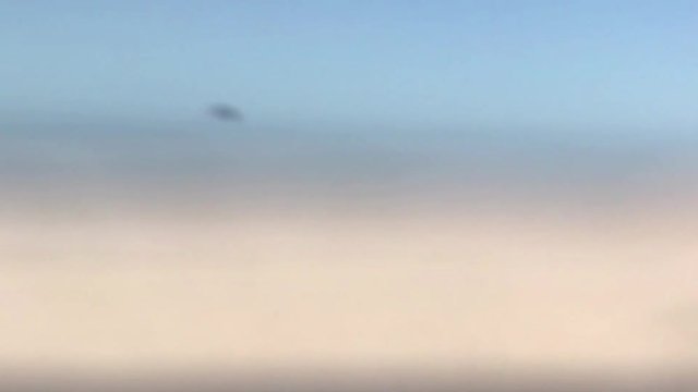 Tempestade de areia na praia