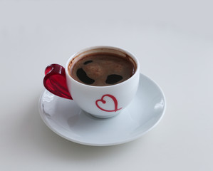 a cup of turkish coffee