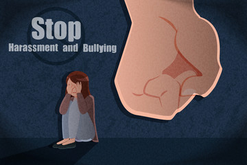 harassment and bullying concept