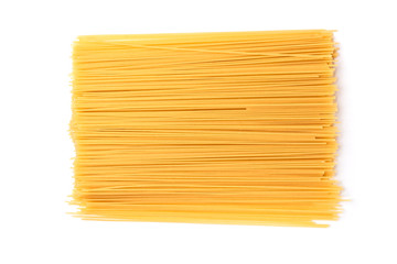 Pasta isolated on white background.