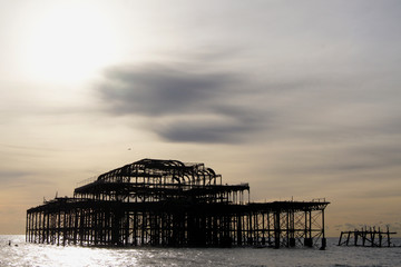 West pier in Brighton