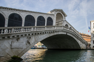 Fototapeta na wymiar Ponte di Rialto, Venezia