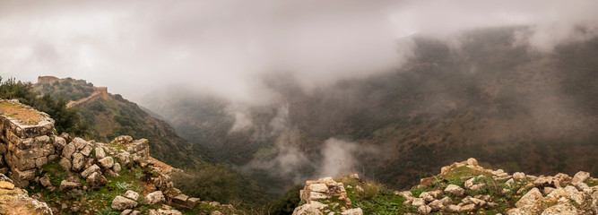 panorama in the mountain. Israel