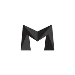 M letter vector logo design