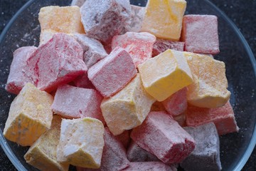 Turkish delight background