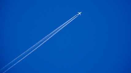 airplane in the sky