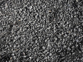 Grober Splitt Steine Textur Asphaltbau