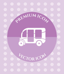 Tuk-Tuk Icon for Web, Applications, Software & Graphic Designs.