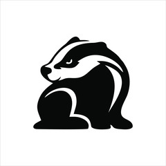 badger logo vector
