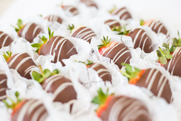 Strawberries wtih chocolate
