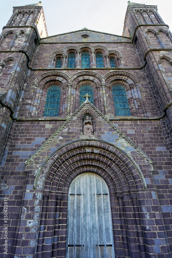 Wall mural Front of St David's Cathedral, Pembrokeshire, Wales