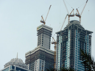 Fototapeta na wymiar Architecture in Dubai. United Arab Emirates