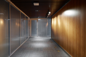 Design office aisle interior