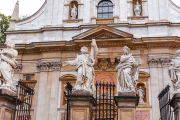 Obraz premium Saints Peter and Paul Church in Krakow 