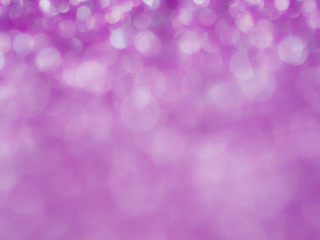 Violet abstract glitter background with bokeh. lights blurry soft pink for the romance background, light bokeh holiday party background for Christmas and New Year Eve background