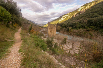 Fototapeta na wymiar Gorge de l'Hérault, France 
