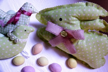 Frühlingszeit und die Vögel und die Osterhasen erwachen....