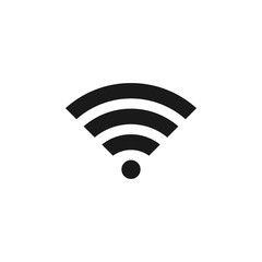 Wifi icon design template vector isolated