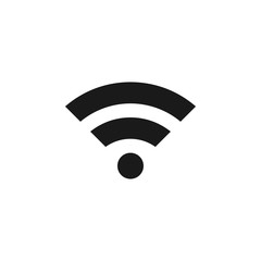 Wifi icon design template vector isolated
