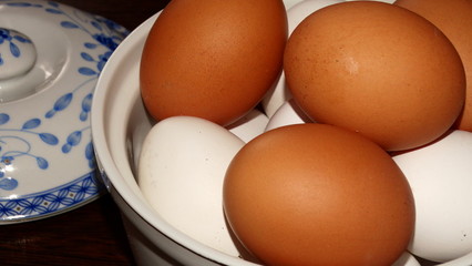 eggs in a bowl