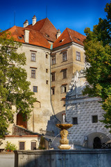 Fototapeta na wymiar Cesky Krumlov castle