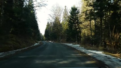 sur la route du puy de dôme
