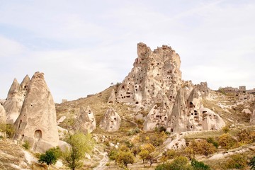 Fototapeta na wymiar Uchisar Castle,Cappadocia,Turkey